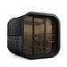 SaunaLife Model CL7GB Cube Luxury Series Outdoor Home Sauna Kit, DIY