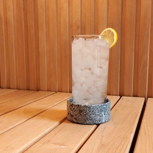 SaunaLife Coaster and Aroma Tray Drink Holder and Scent Reservoir - image 2
