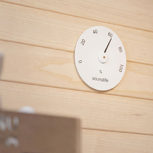 SaunaLife Designer Hygrometer Sauna Hygrometer, Humidity Levels - image 9
