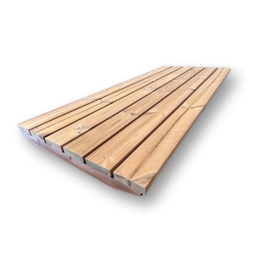 SaunaLife E6 Floor Flooring for E6 Series Sauna Barrels, Thermo-Spruce