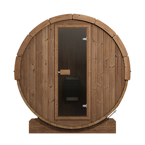 SaunaLife Model E6 Ergo Series Outdoor Sauna Barrel Kit - image 3