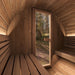 SaunaLife Model E6 Ergo Series Outdoor Sauna Barrel Kit - image 7