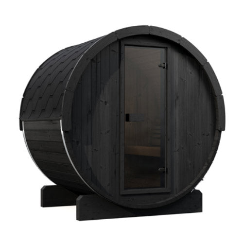 SaunaLife Model E6B Ergo Series Outdoor Sauna Barrel Kit, DIY