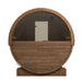 SaunaLife Model E6W Ergo Series Outdoor Sauna Barrel Kit, Rear Window - image 4
