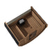 SaunaLife Model E6W Ergo Series Outdoor Sauna Barrel Kit, Rear Window - image 6