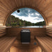 SaunaLife Model E6WB Ergo Series Outdoor Sauna Barrel Kit - image 6
