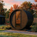 SaunaLife Model E6WB Ergo Series Outdoor Sauna Barrel Kit - image 7