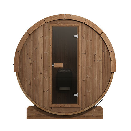 SaunaLife Model E7 Ergo Series Outdoor Sauna Barrel Kit - image 3