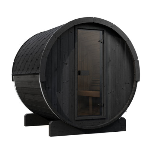 SaunaLife Model E7B Ergo Series Outdoor Sauna Barrel Kit, DIY