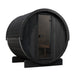 SaunaLife Model E7B Ergo Series Outdoor Sauna Barrel Kit, DIY