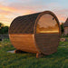 SaunaLife Model E7W Ergo Series Outdoor Sauna Barrel Kit, Rear Window - image 2