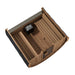 SaunaLife Model E7W Ergo Series Outdoor Sauna Barrel Kit, Rear Window - image 6