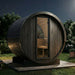 SaunaLife Model E7WB Ergo Series Outdoor Sauna Barrel Kit - image 7