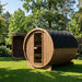 SaunaLife Model E8 Ergo Series Outdoor Sauna Barrel Kit - image 2