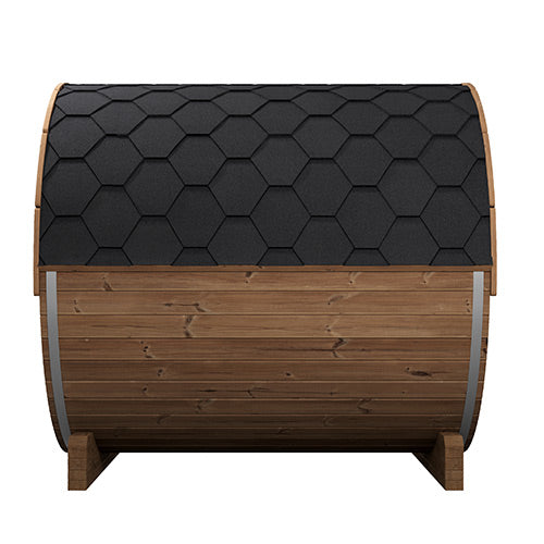 SaunaLife Model E8 Ergo Series Outdoor Sauna Barrel Kit - image 5