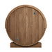 SaunaLife Model E8G Ergo Series Outdoor Sauna Barrel Kit, Glass Front - image 4