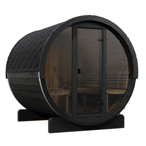 SaunaLife Model E8GB Ergo Series Outdoor Sauna Barrel Kit