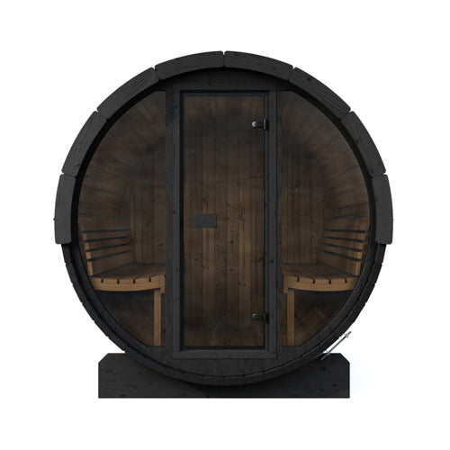 SaunaLife Model E8GB Ergo Series Outdoor Sauna Barrel Kit - image 3