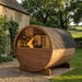 SaunaLife Model E8W Ergo Series Outdoor Sauna Barrel Kit, Rear Window - image 2