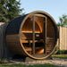 SaunaLife Model EE6G Ergo Elegance Series Outdoor Sauna Barrel Kit - image 2
