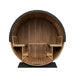 SaunaLife Model EE8G Ergo Elegance Series Outdoor Sauna Barrel Kit - image 6