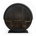 SaunaLife Model EE8GB Ergo Elegance Series Outdoor Sauna Barrel Kit - image 3