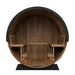 SaunaLife Model EE8GB Ergo Elegance Series Outdoor Sauna Barrel Kit - image 4