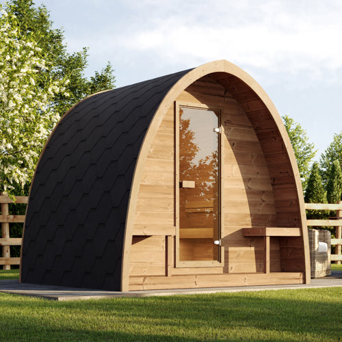 SaunaLife Model G3 Garden Series Outdoor Home Sauna Kit - image 2