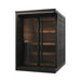 SaunaLife Model GL4B Garden Luxury Series Outdoor Home Sauna Kit, DIY