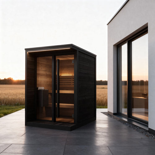 SaunaLife Model GL4B Garden Luxury Series Outdoor Home Sauna Kit, DIY - image 7