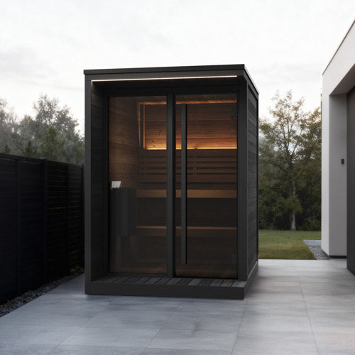 SaunaLife Model GL4B Garden Luxury Series Outdoor Home Sauna Kit, DIY - image 3