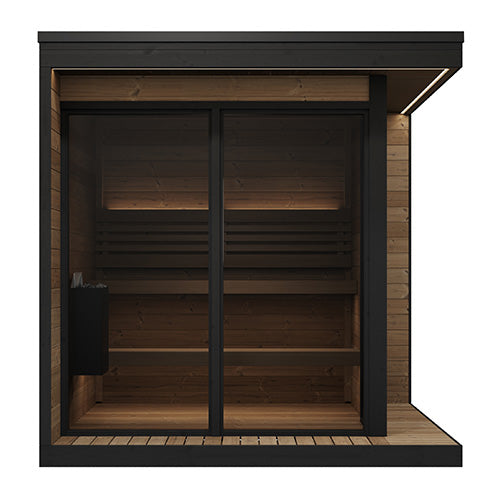 SaunaLife Model GL6 Garden Luxury Series Outdoor Home Sauna Kit - image 3