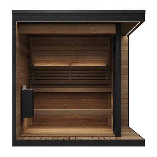 SaunaLife Model GL6 Garden Luxury Series Outdoor Home Sauna Kit - image 7