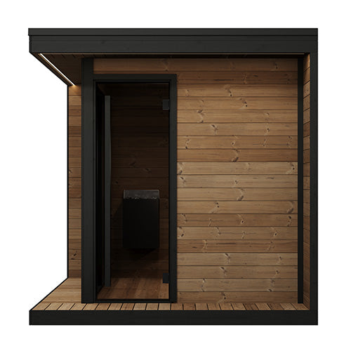 SaunaLife Model GL6 Garden Luxury Series Outdoor Home Sauna Kit - image 5