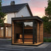 SaunaLife Model GL6 Garden Luxury Series Outdoor Home Sauna Kit - image 2
