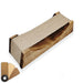 SaunaLife Headrest Sauna Headrest, Wood w/ Cloth Neck Support