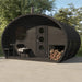 SaunaLife Model G11B Garden Series Outdoor Home Sauna Suite Kit, DIY - image 2