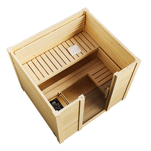 SaunaLife Model G2 Garden Series Outdoor Home Sauna Kit - image 4
