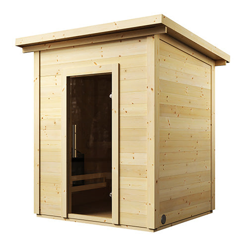 SaunaLife Model G2 Garden Series Outdoor Home Sauna Kit