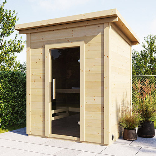 SaunaLife Model G2 Garden Series Outdoor Home Sauna Kit - image 2