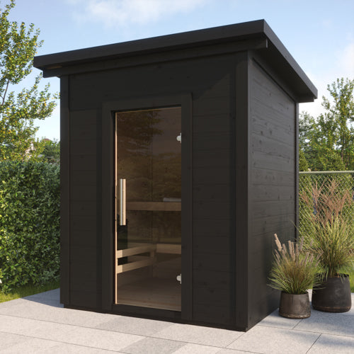 SaunaLife Model G2B Garden Series Outdoor Home Sauna Kit, DIY - image 2