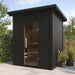 SaunaLife Model G2B Garden Series Outdoor Home Sauna Kit, DIY - image 2