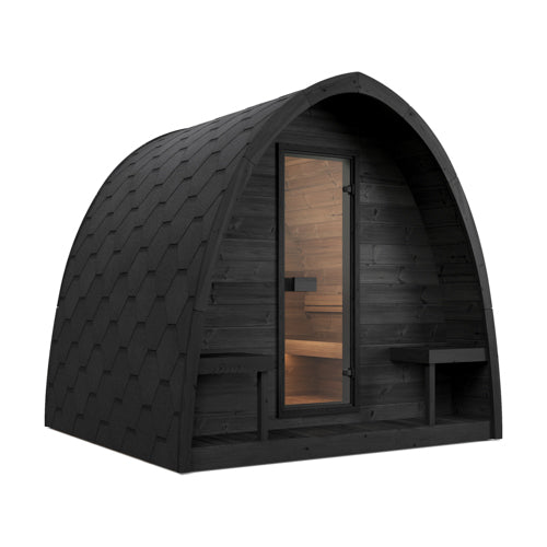 SaunaLife Model G3B Garden Series Outdoor Home Sauna Kit, DIY