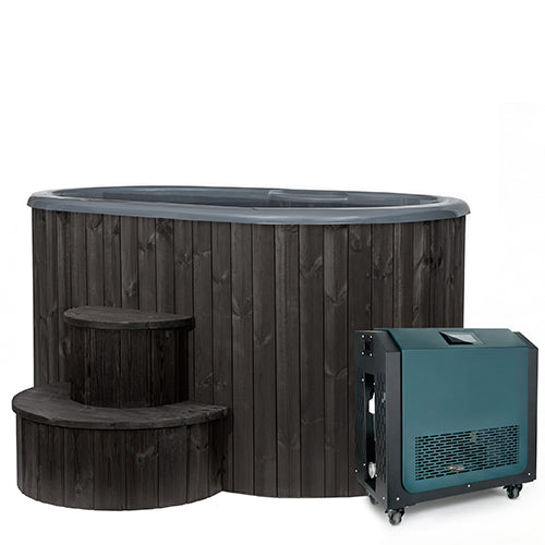 SaunaLife Model S2BC Package 2-Person Immersion Tub and Combination