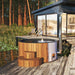 SaunaLife Model S4N Soak Series Home Wood-Burning Hot Tub, Natural - image 8