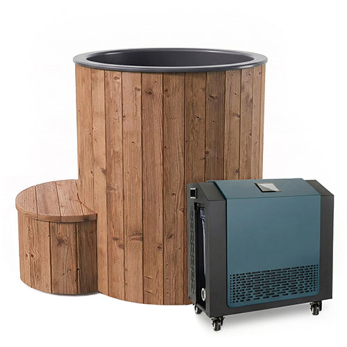SaunaLife Model S1NC Package 1-Person Immersion Tub and Combination