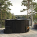 SaunaLife Model S6B Soak Series Home Wood-Burning Hot Tub, Black - image 2
