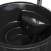SaunaLife Model S6B Soak Series Home Wood-Burning Hot Tub, Black - image 3