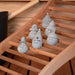 SaunaLife Stoney and Friends Sauna Gnomes, Carved Soapstone, Set of 6 - image 3