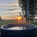 SaunaLife Model S4N Soak Series Home Wood-Burning Hot Tub, Natural - image 4